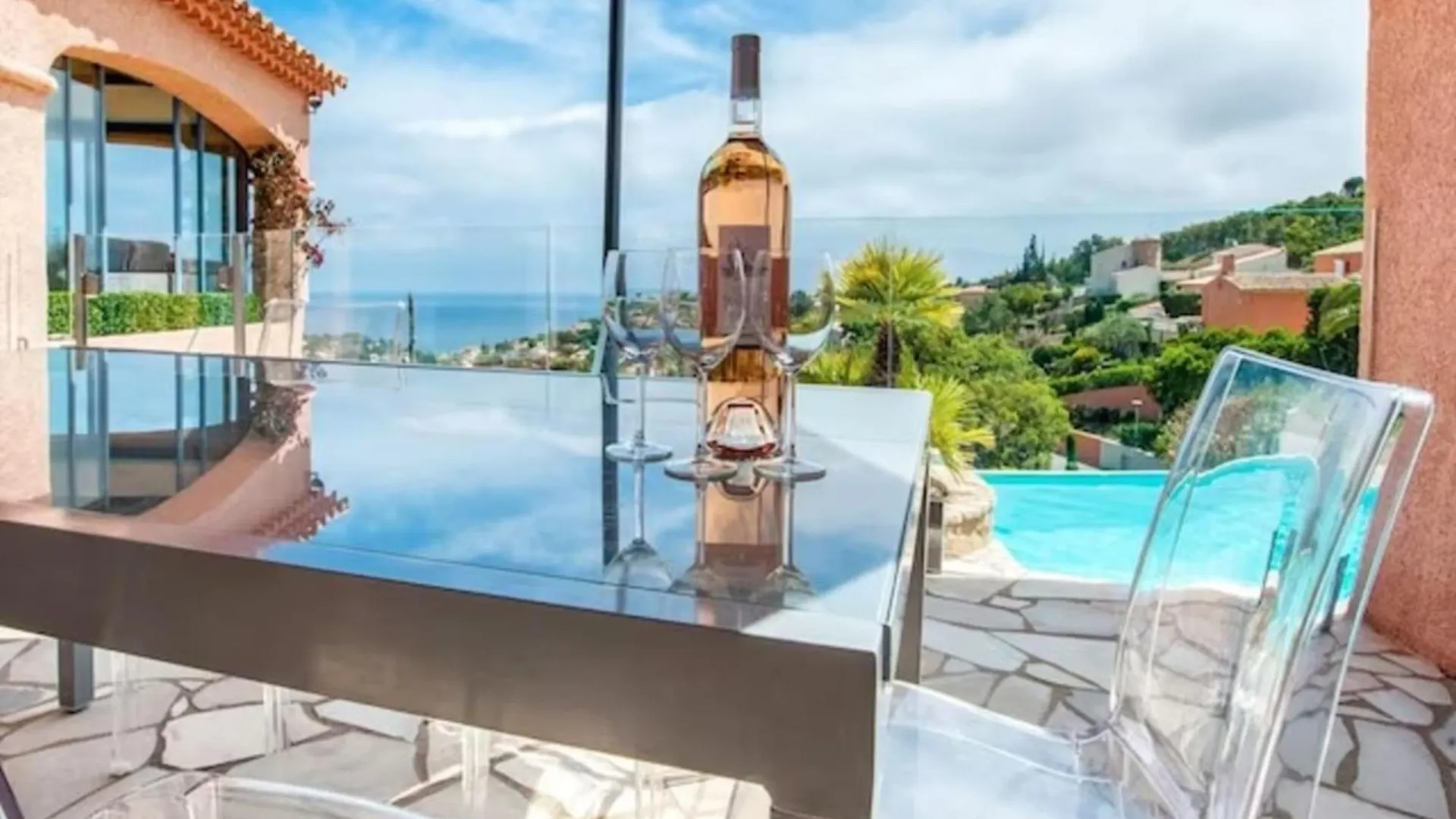 Casa-Capussambre Spacious Villa With Sea View Heated Pool Air Con Sauna Les Issambres