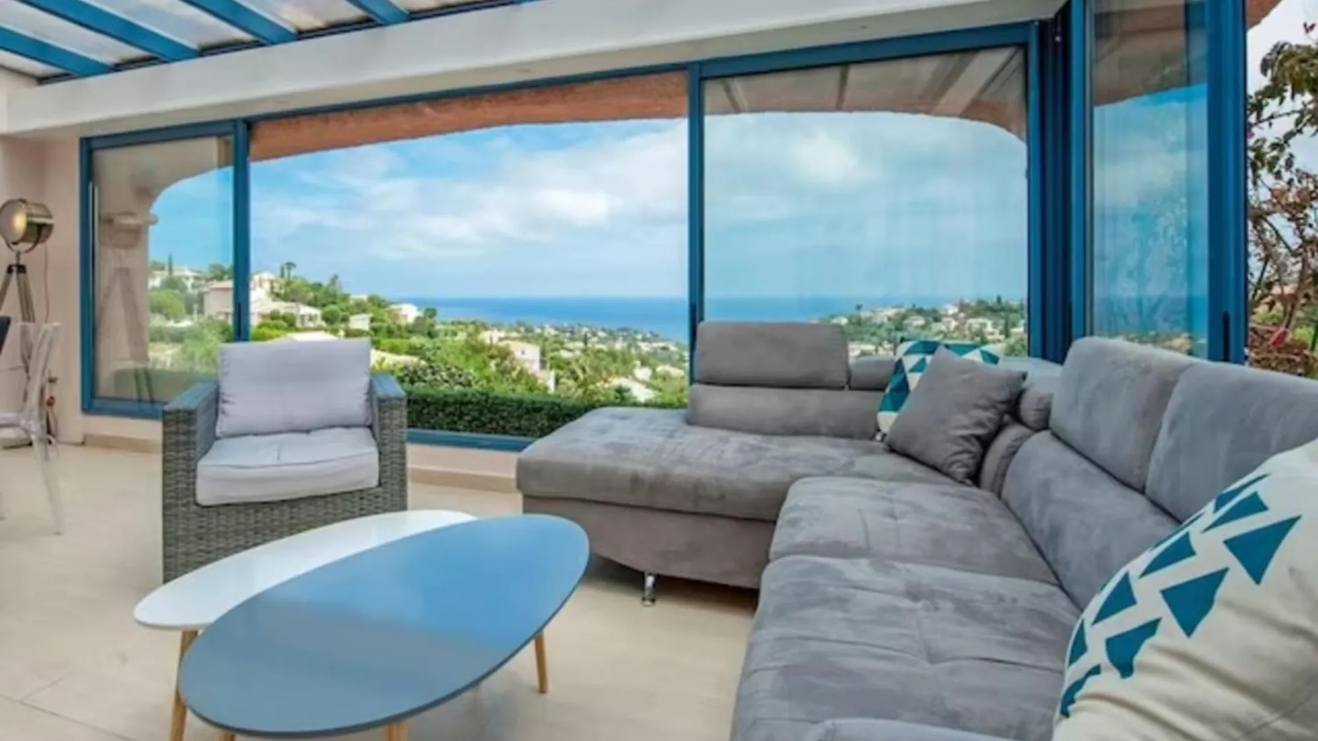 Casa-Capussambre Spacious Villa With Sea View Heated Pool Air Con Sauna Les Issambres France