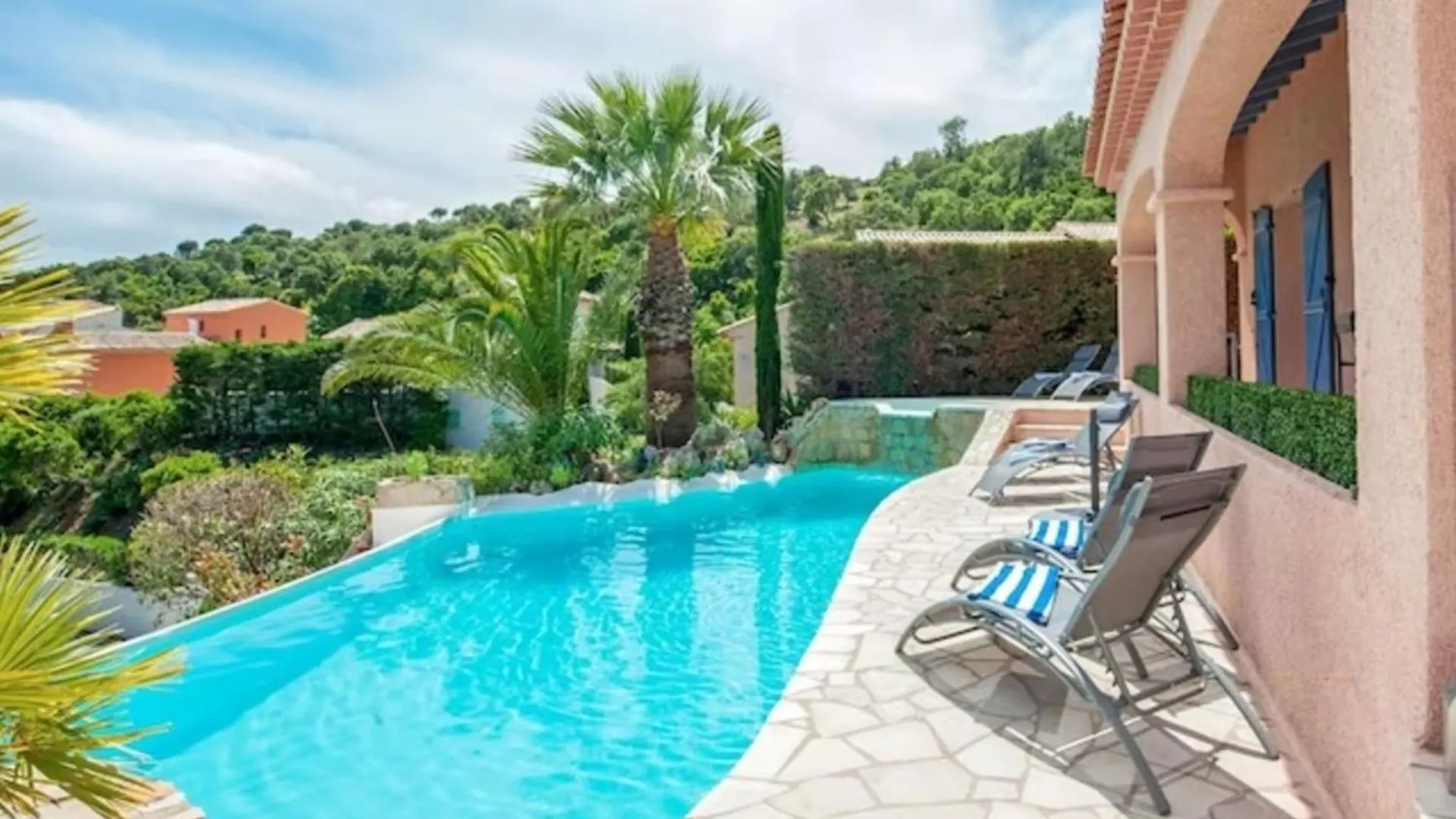Casa-Capussambre Spacious Villa With Sea View Heated Pool Air Con Sauna Les Issambres 0*,